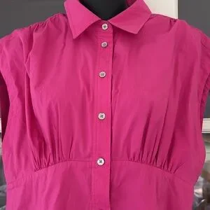 MICHAEL Michael Kors | Dresses | Michael Michael Kors Pleated Cap Sleeve Mini  Dress Size M | Poshmark